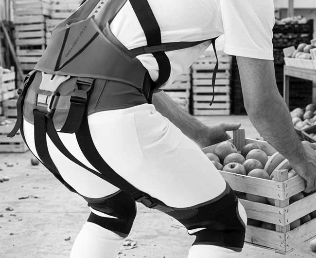 Exoesqueleto para mantenimiento rural y apoyo en campo