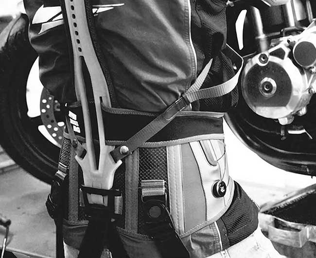 Exoesqueleto industrial para fabricación y montaje