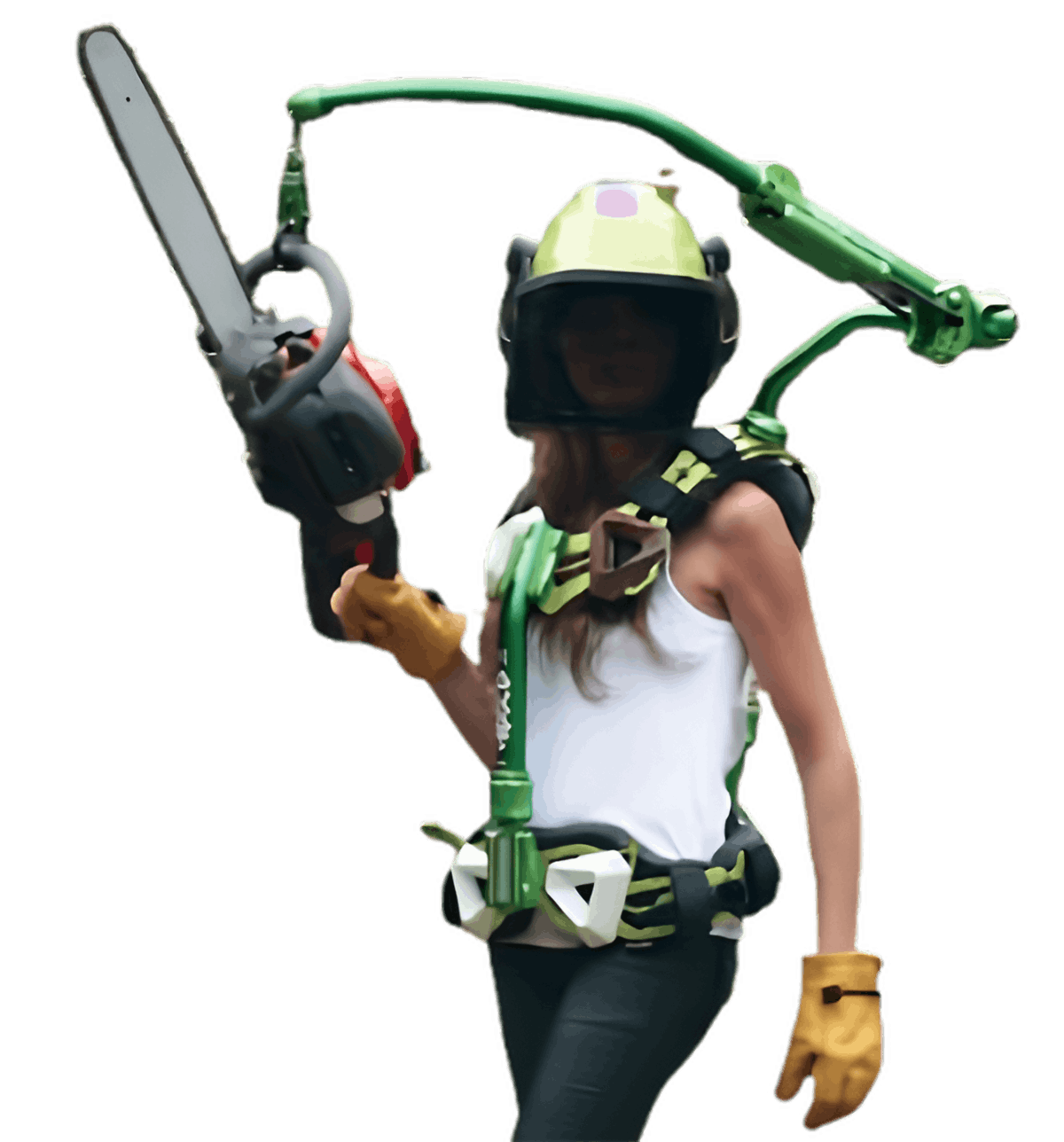 Exoesqueleto para trabajo de campo