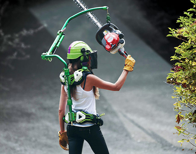 Exoesqueleto para trabajo agrícola