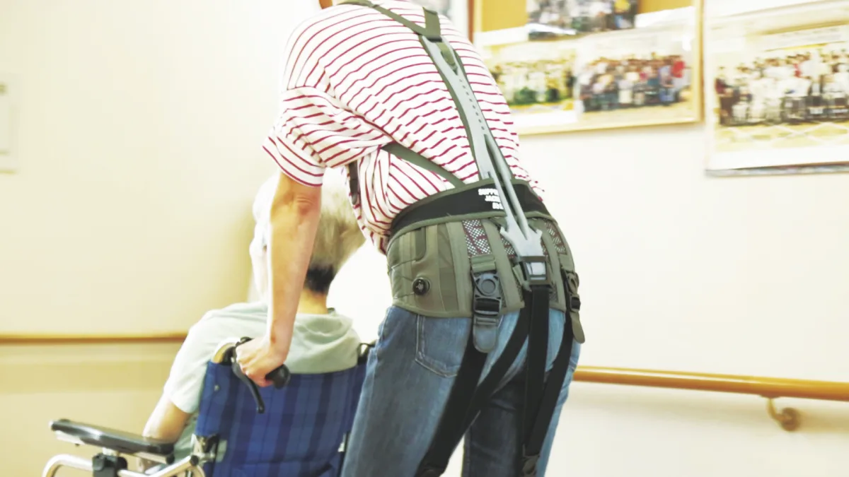 exoesqueleto para celadores